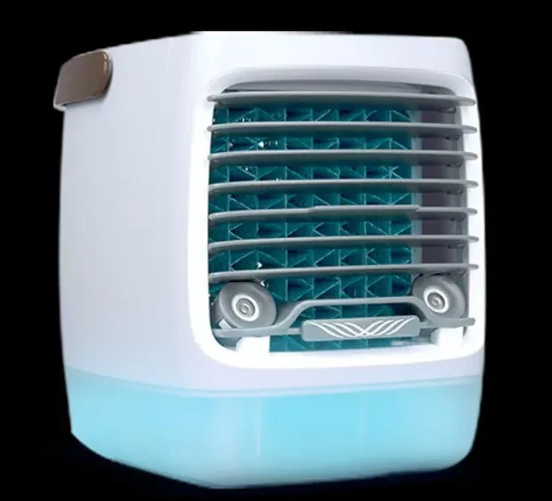 Mini Household Desk Air Conditioner Little Fan USB Charging Cold Fan