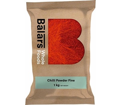 CHILLI POWDER FINE 1KG (BALARS)