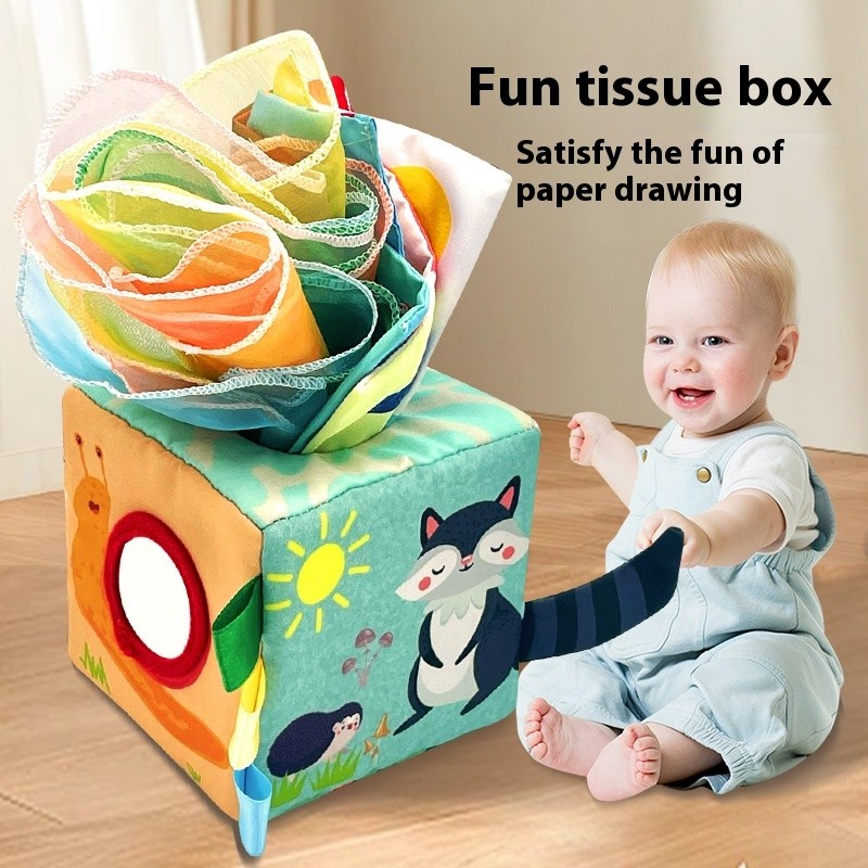 Early Education Children's Simulation Chouchoule Tissue Box Baby Tear-proof Paper Extraction Toys