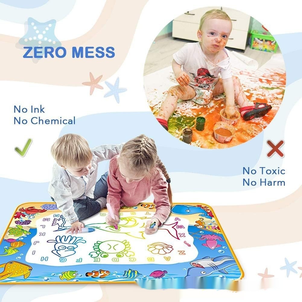 Magical Water Canvas Painting Carpet Graffiti Puzzle Early Education Toy
