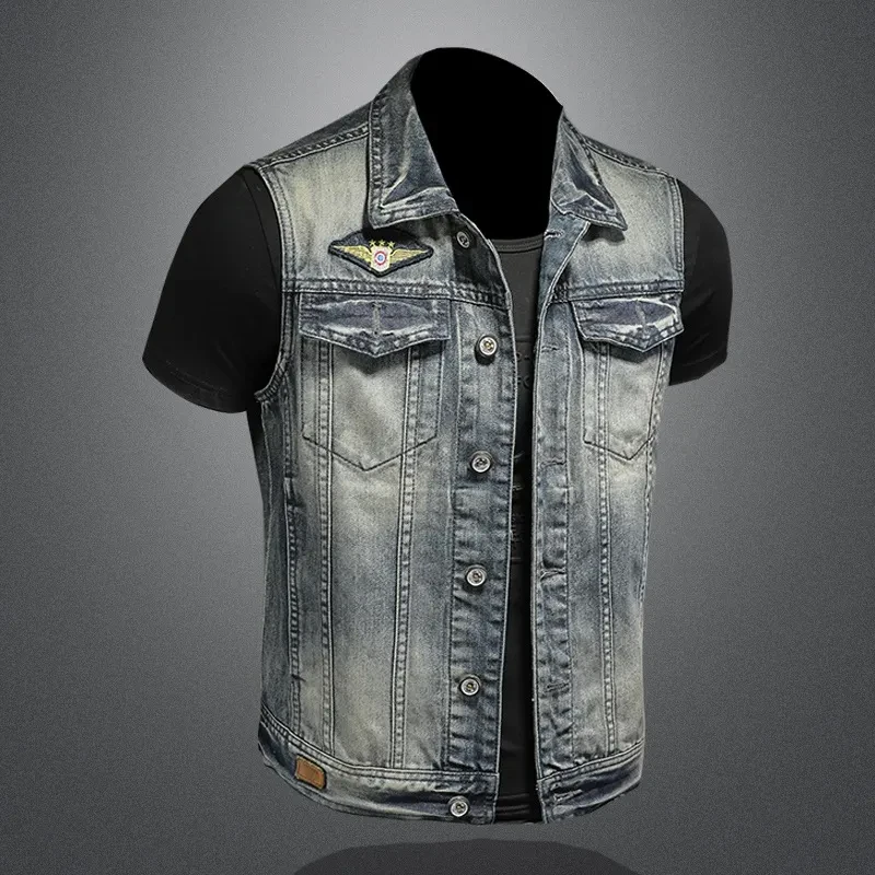 Denim Vest For Men