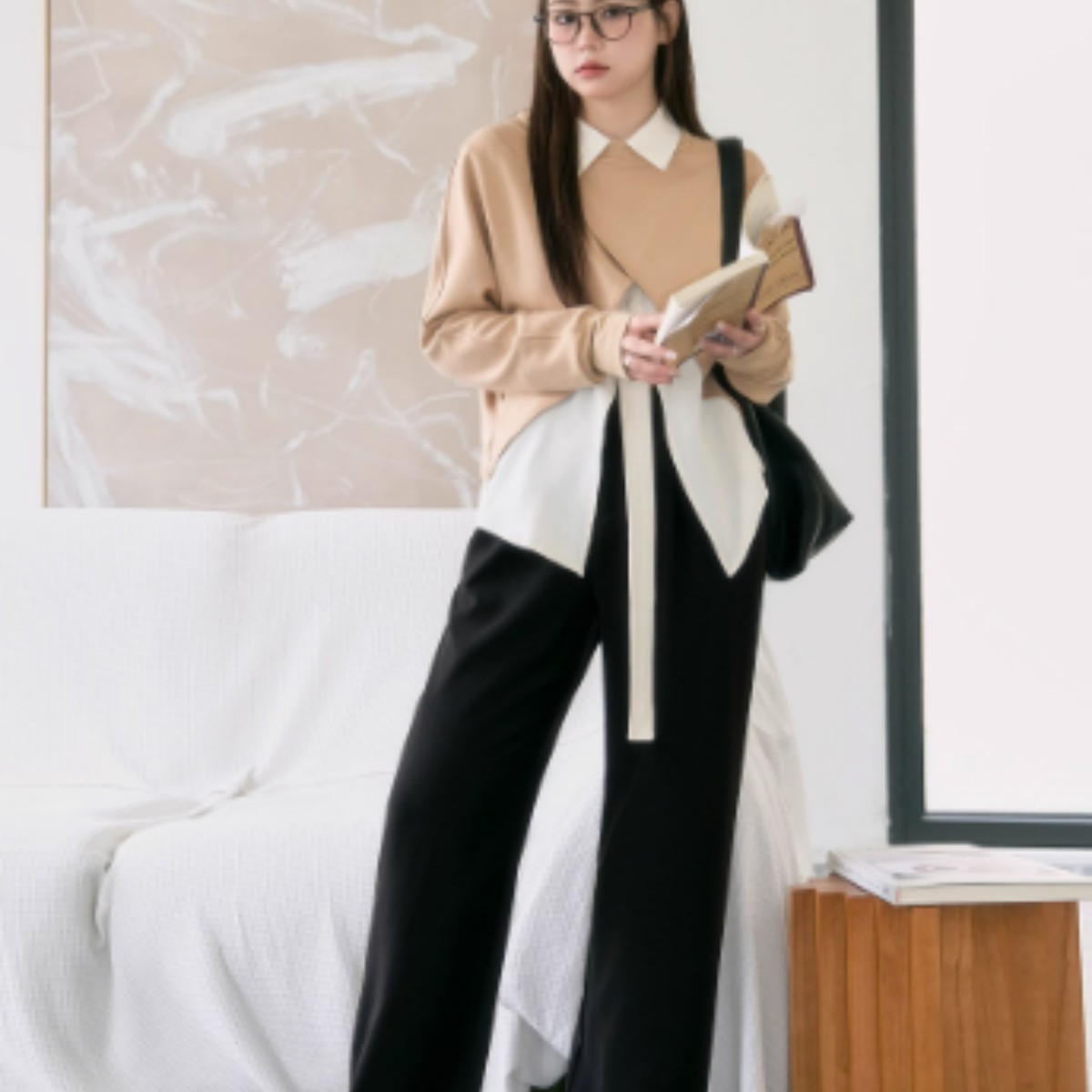 Autumn Slimming Women's Casual Pants With Loose And Drooping Feeling