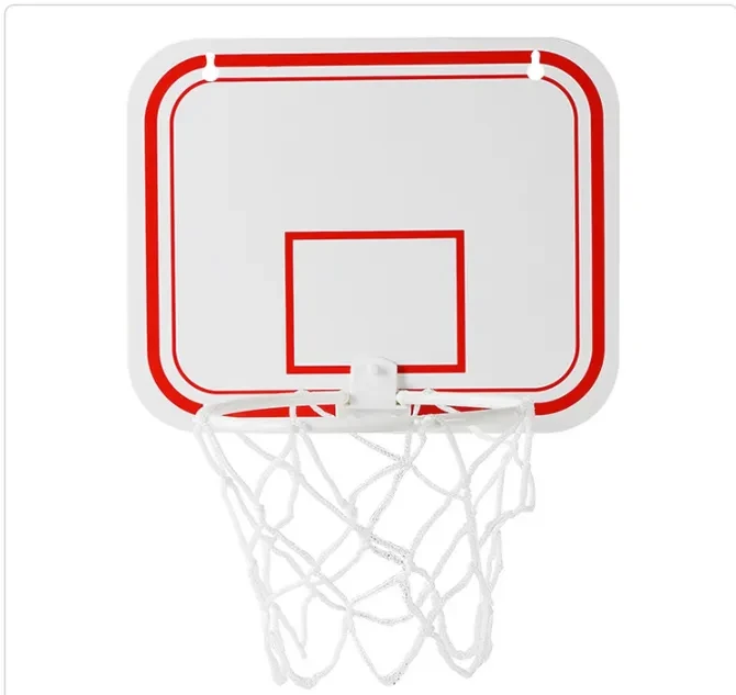 Punch-free children's basketball hoop