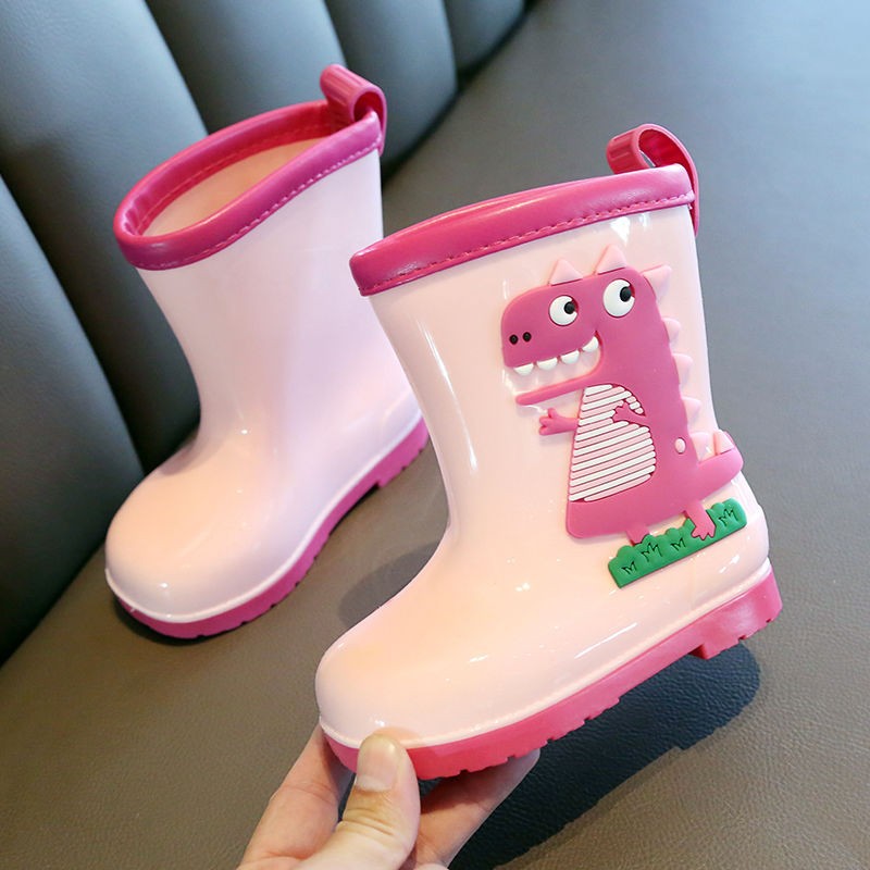 Children's Cute Cartoon Non-slip Low-top Rain Boots