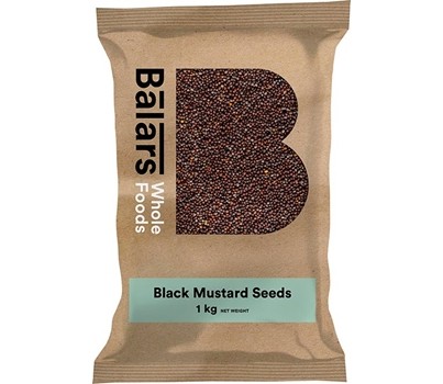 MUSTARD SEEDS BLACK 1KG (BALARS)