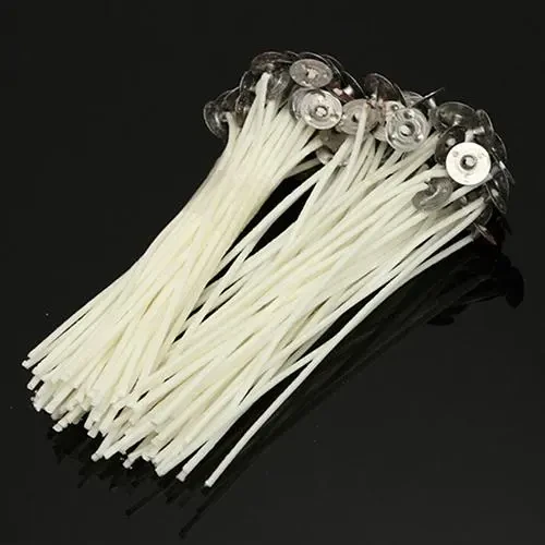 10Cm Candle Cotton Wick Cotton Thread Cotton Braided Butter Wick Oil Wick Buddhist Wick For Buddha 30 A Pack