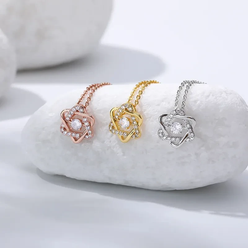 Star of david necklace