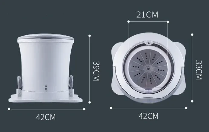 Ten Seconds Clothes Dryer Dehydration Bucket Manual Power-free