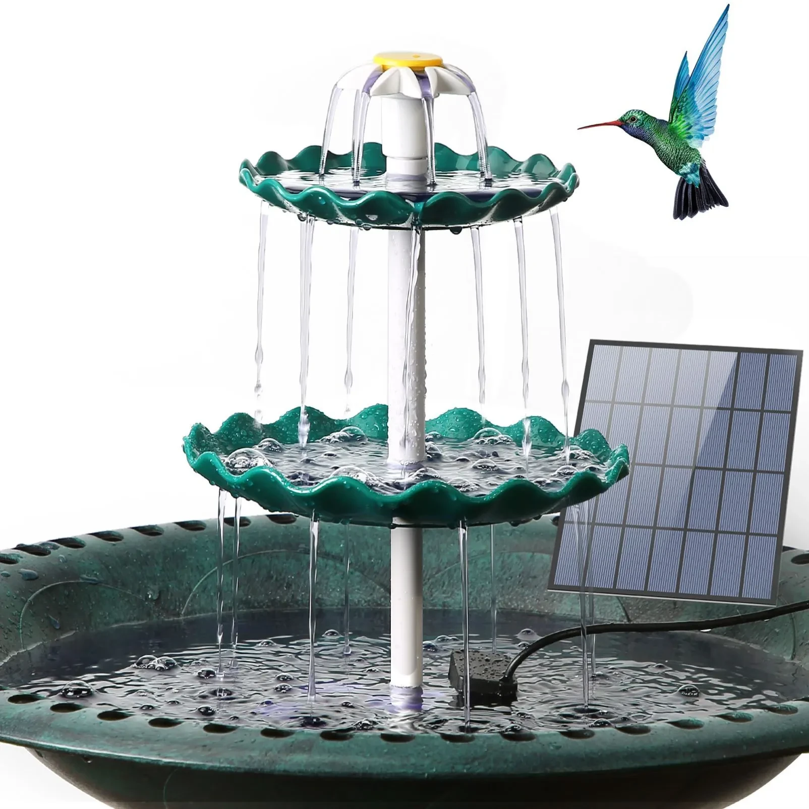 Solar aerator pump