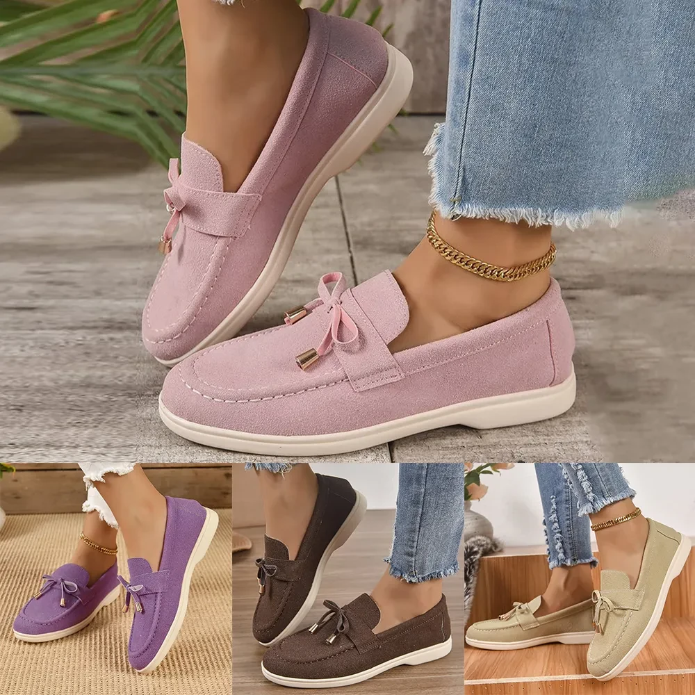 Women's Bowknot Orthopaedic Flat Shoes