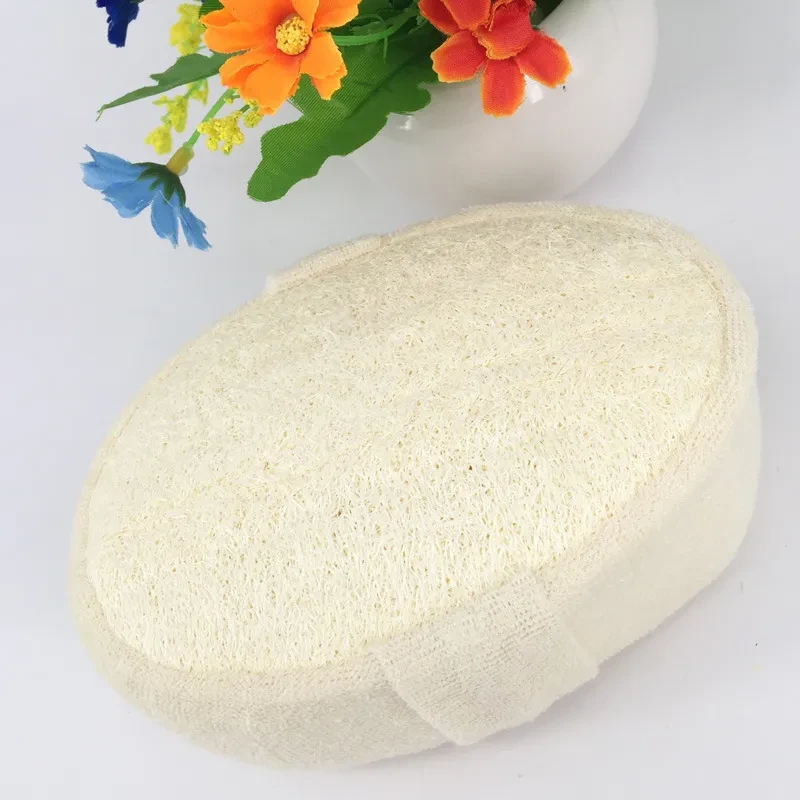 Skin exfoliating shower sponge