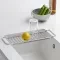 Stainless Steel Kitchen Telescopic Sink Storage Rack Draining