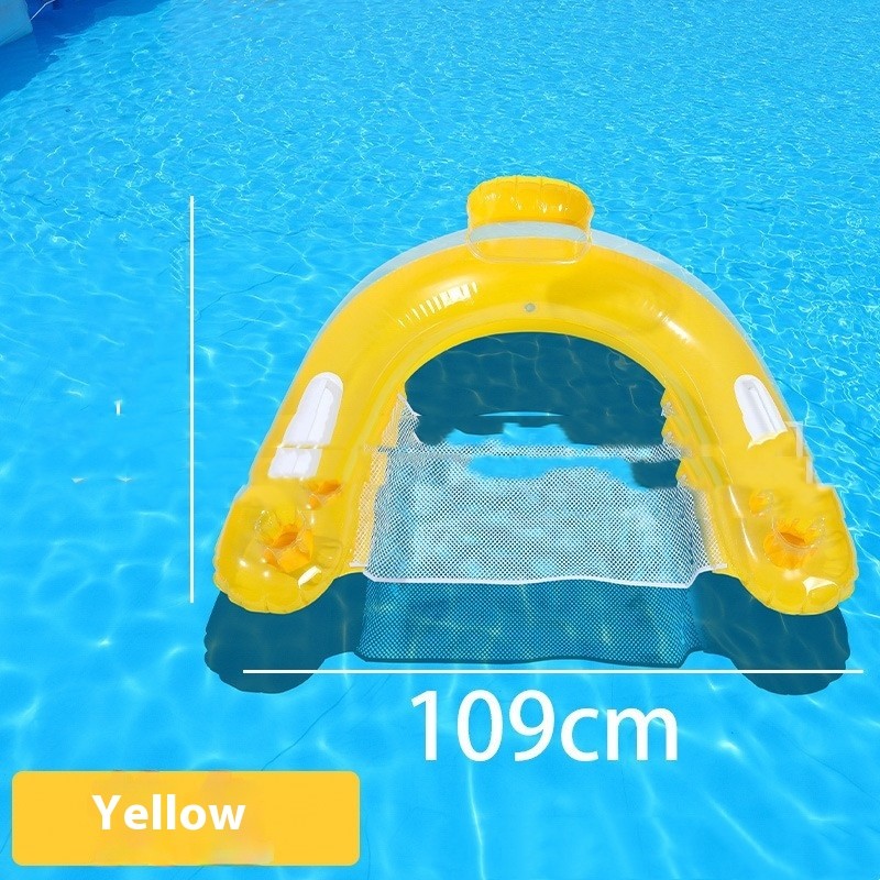 Water Floating Bed Inflatable Swimming Ring