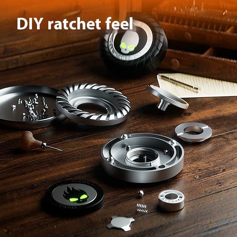 Little Devil Fingertip Gyro Alloy Luminous Decompression Toy