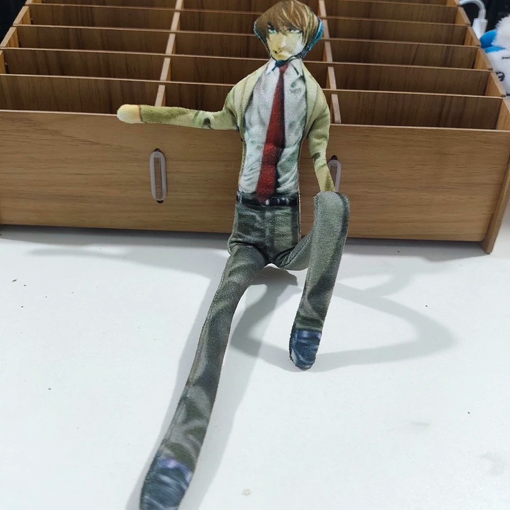Anime DEATH NOTE Yagami Light Cosplay Plush Cotton Stuffed Doll