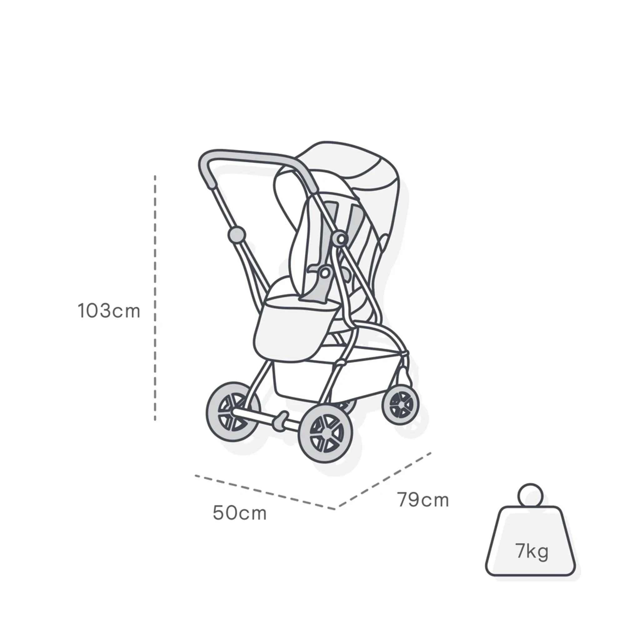 Airplane Stroller