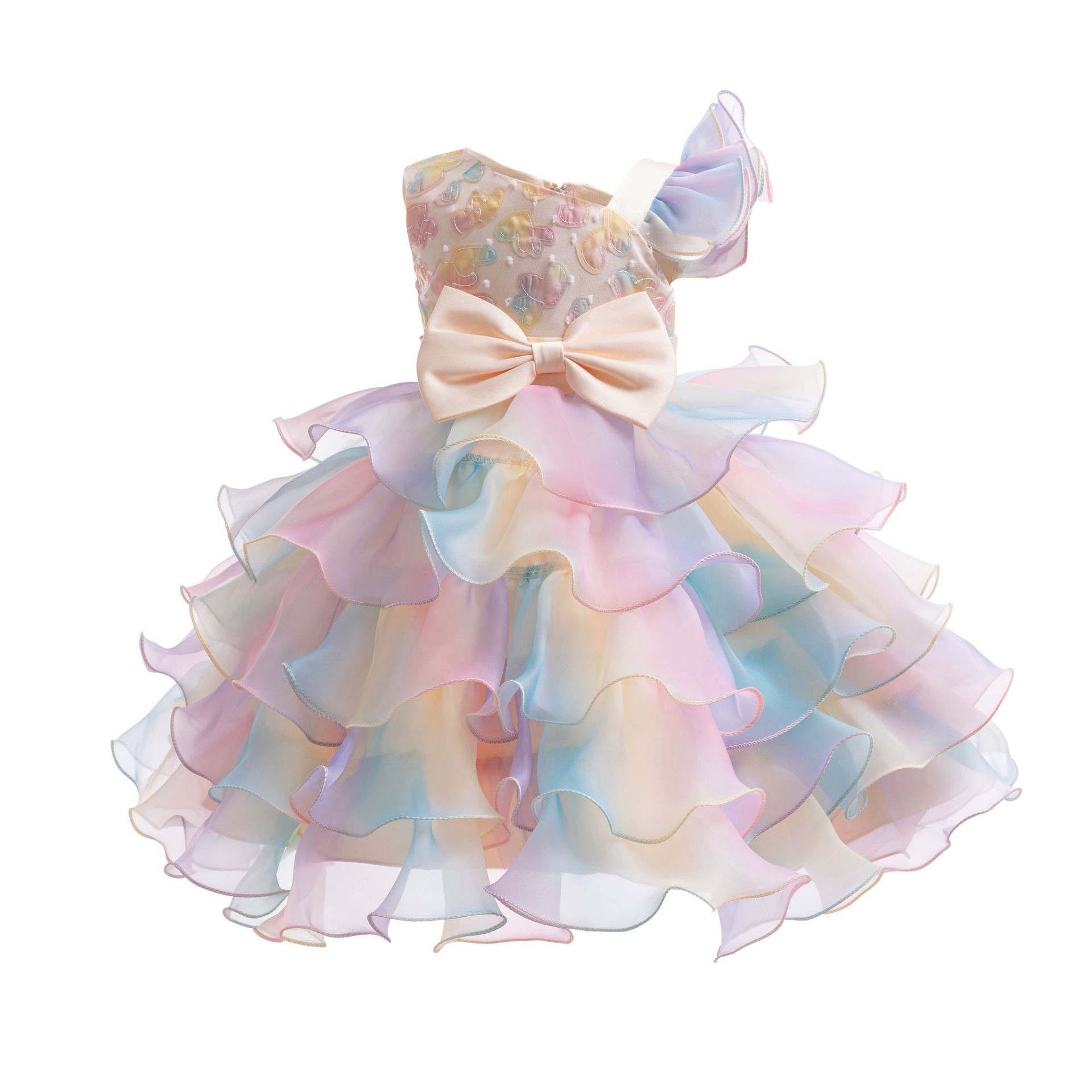 Girls' Bowknot Pettiskirt High-end