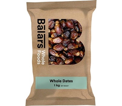 DATES DRIED WHOLE PITTED 1KG (BALARS)