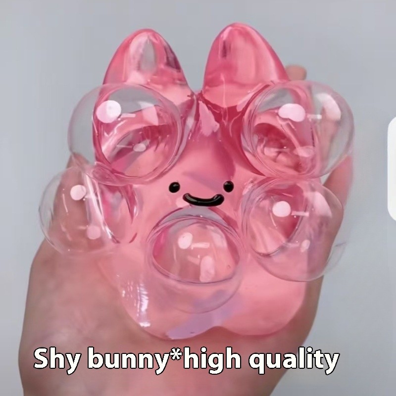 Decompression Bubble Slow Rebound Compressable Musical Toy