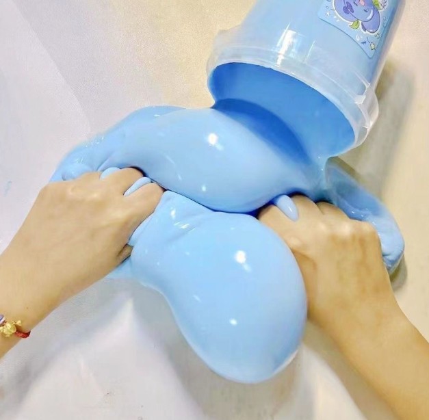 Decompression Fake Water Non-stick Hand Holding Milk Can Cover Bubble