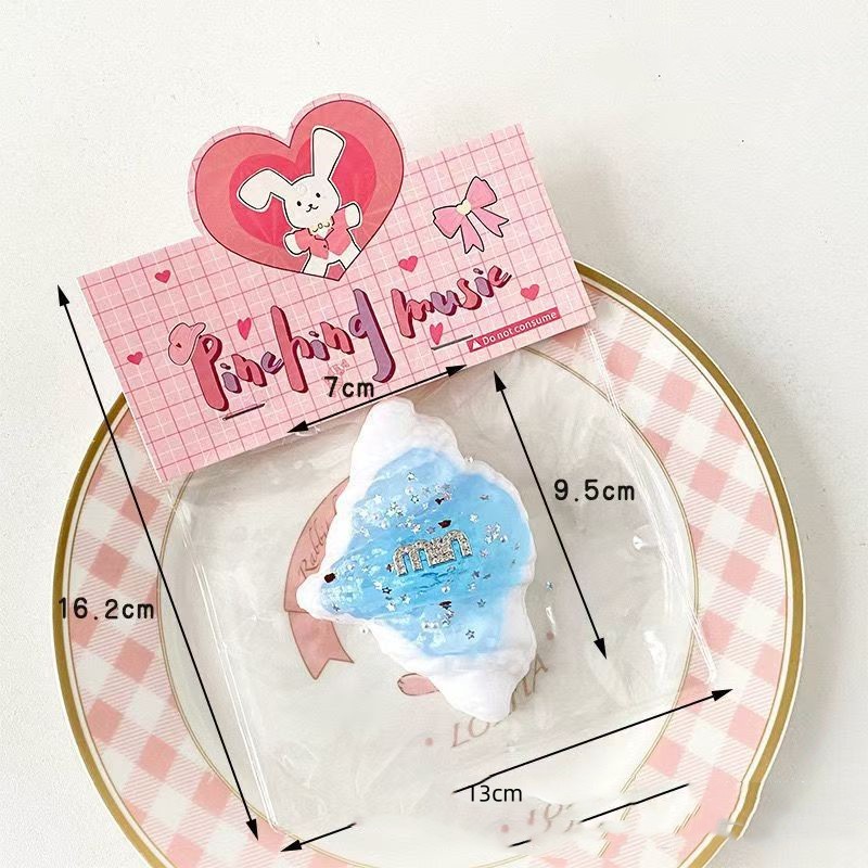 Good-looking Sea Salt Series Soft And Adorable Cat's Paw Squeezing Toy