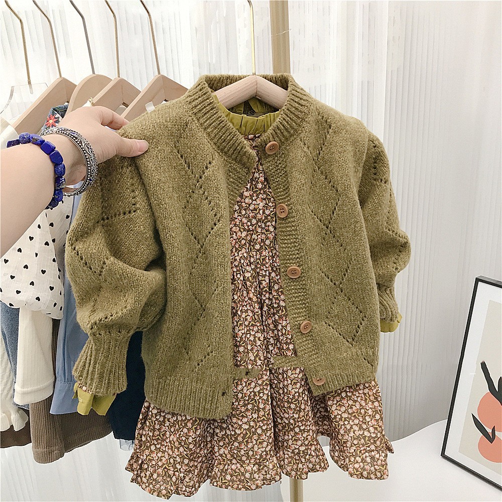 Children's Mori Style Autumn Two-piece Suit Skirt