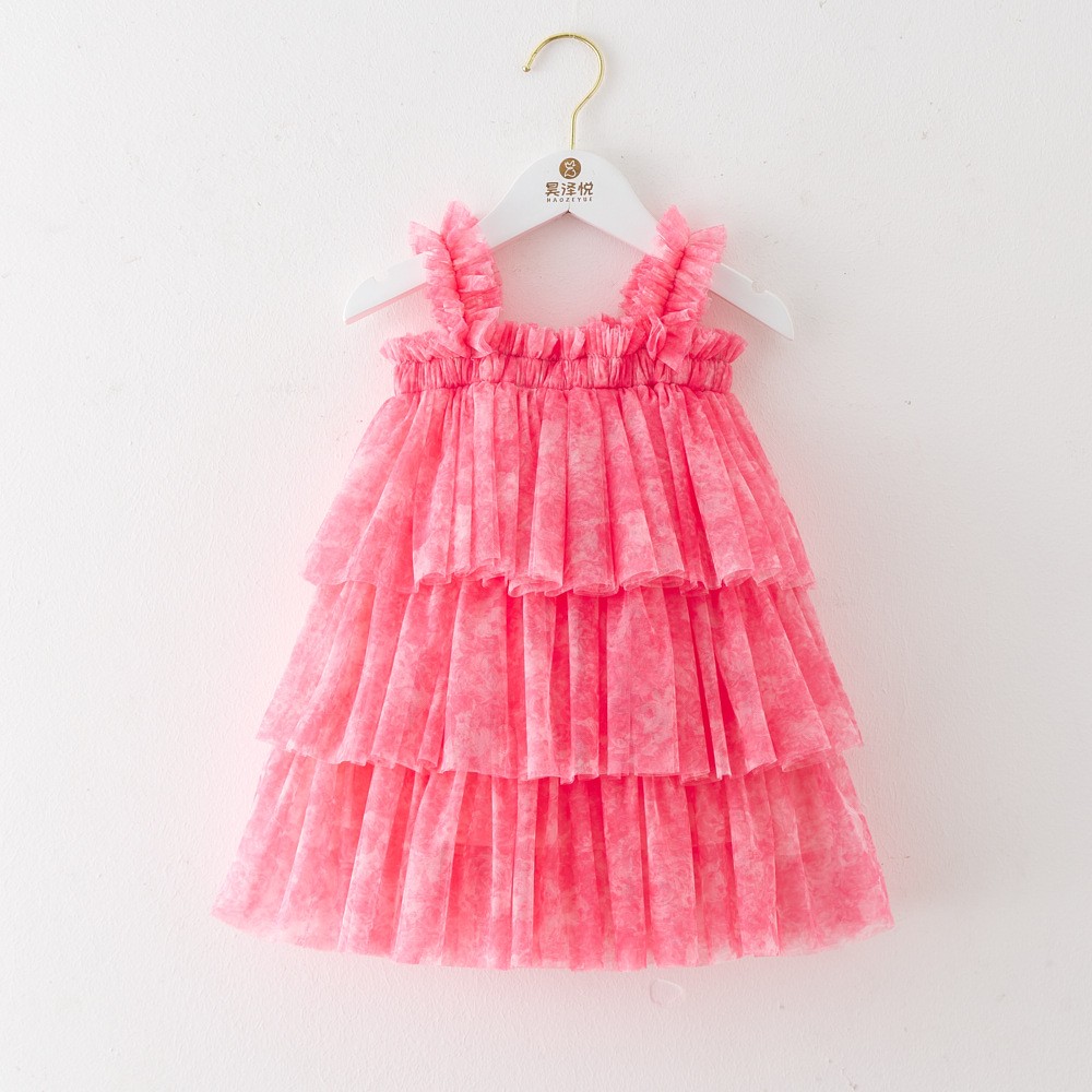 New Children's Cake Princess Girls' Chiffon Skirt