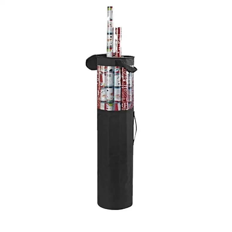 Christmas Gift Wrapping Paper Storage Bag Oxford Cloth Dustproof Household