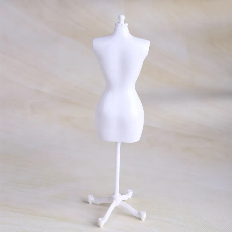 White Black Dress Form Clothing Clothes Gown Gisplay Mannequin Model Stand Doll