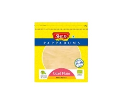 POPPADUMS PLAIN LARGE 200GM (VIMAL)