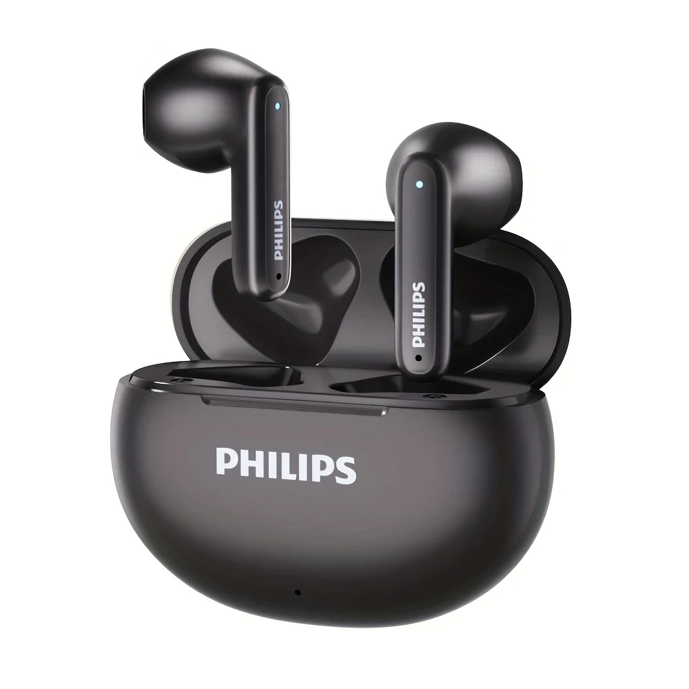 Philips Premium Wireless Earphones with Active Noise Cancellation  Earbuds with Condenser Microphone, Compatible with Smartphones for Sports, Exercise, Movies, TV Series, and Video Games