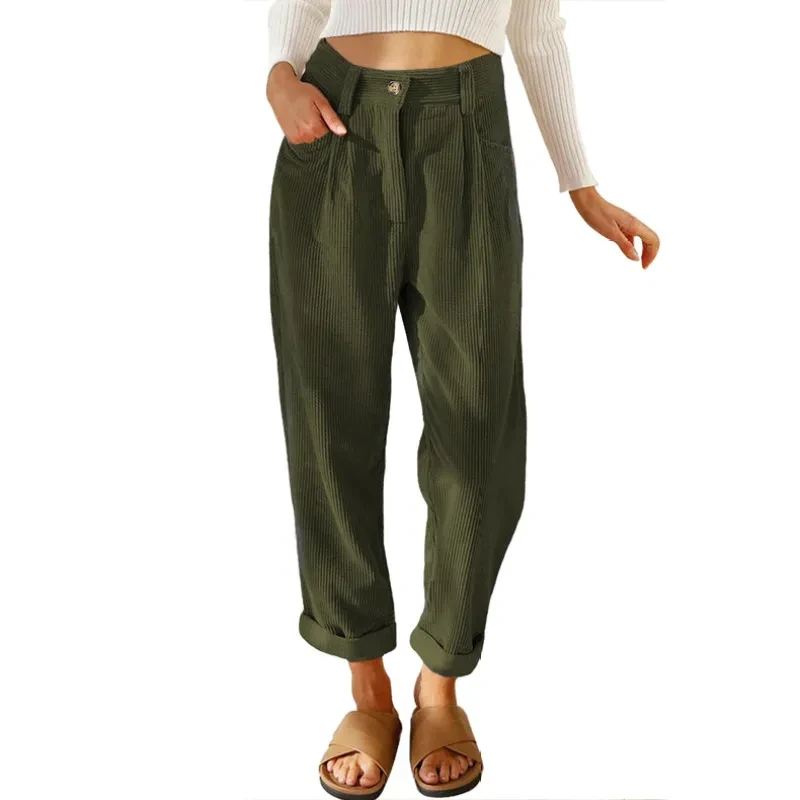 Corduroy Joggers Womens