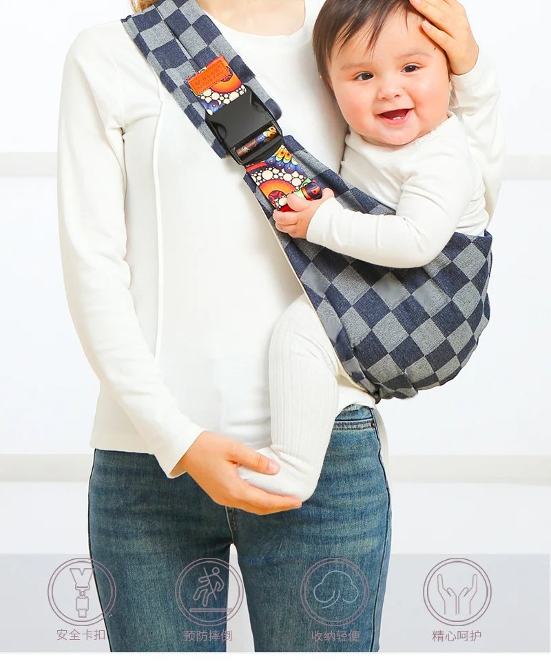 Baby Carrier Sling  Multifunctional Shoulder Baby Carrier for All Seasons