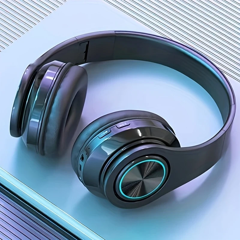 Wireless Headphones with Plug-in Wired and Wireless Multifunctional Use for Ultimate Audio Flexibility