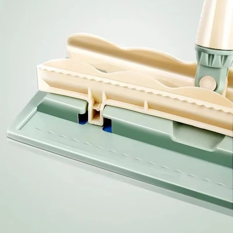 Mop with Stainless Steel Handle, come with Reusable Washable Mop Cloths