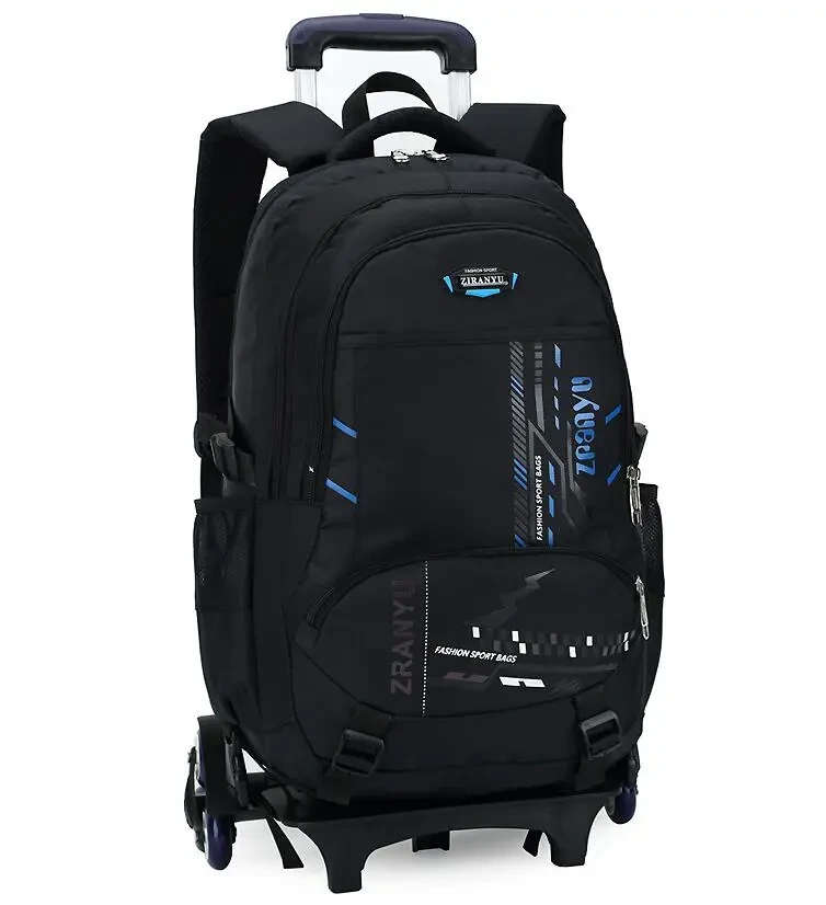 Lightweight Three Wheeled Children's Trolley School Bag