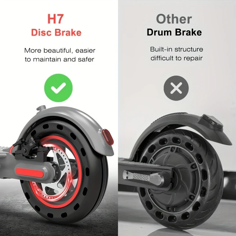 H7 Classic Electric Scooter  Modern Urban Transport with Power and Portability