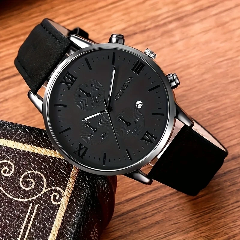 Geneva Watch for Men  Classic Design Meets Modern Functionality