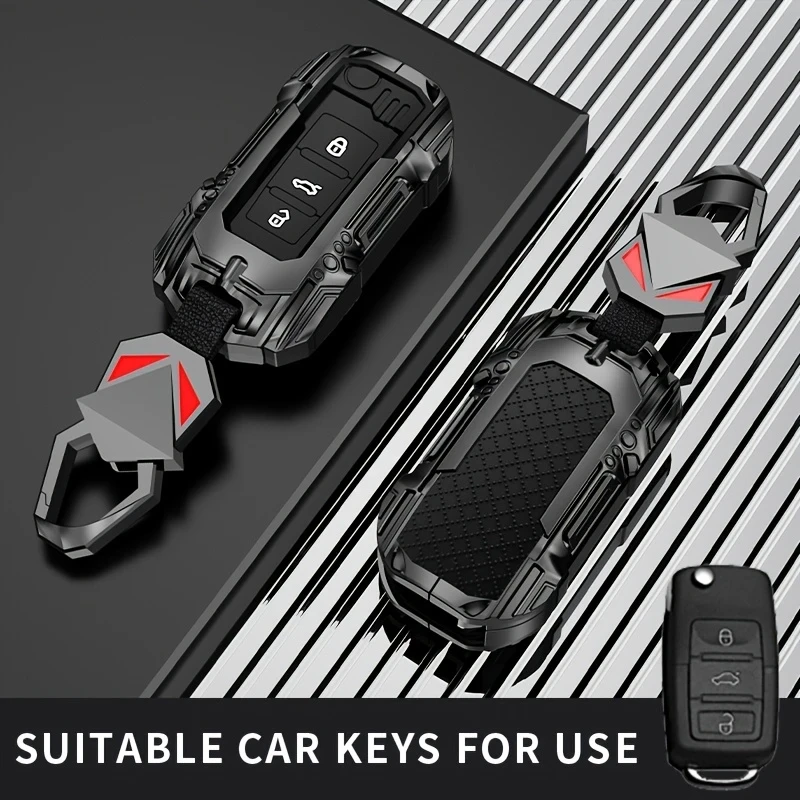 Durable Zinc Alloy Car Key Case Cover