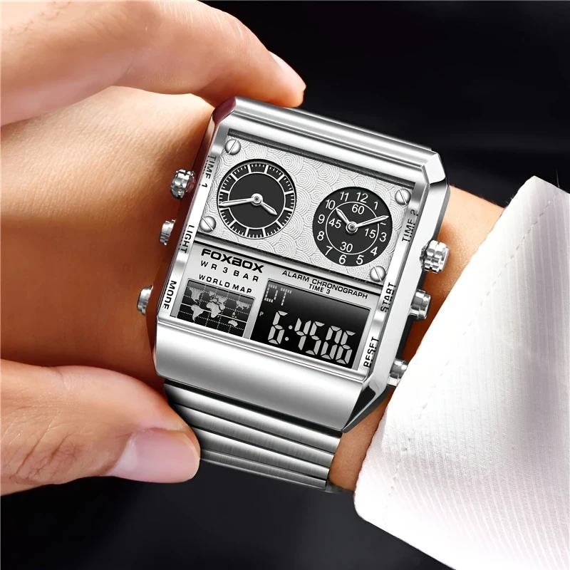 LIGE Luxury Fashion Men's Electronic Watch