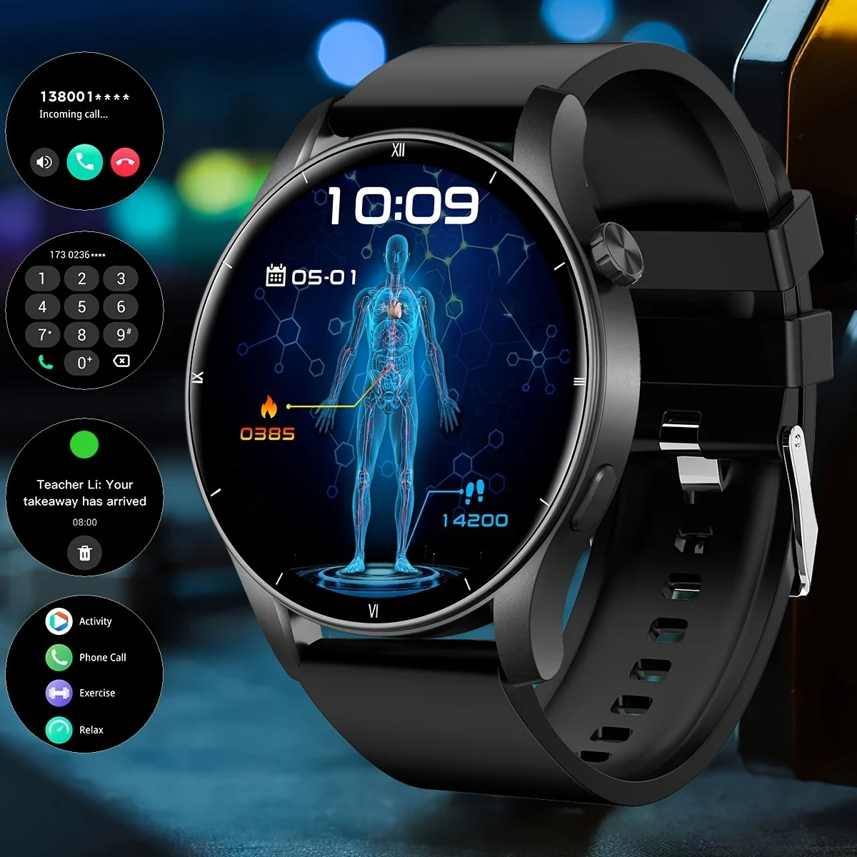 Coiusor Smartwatch for Men