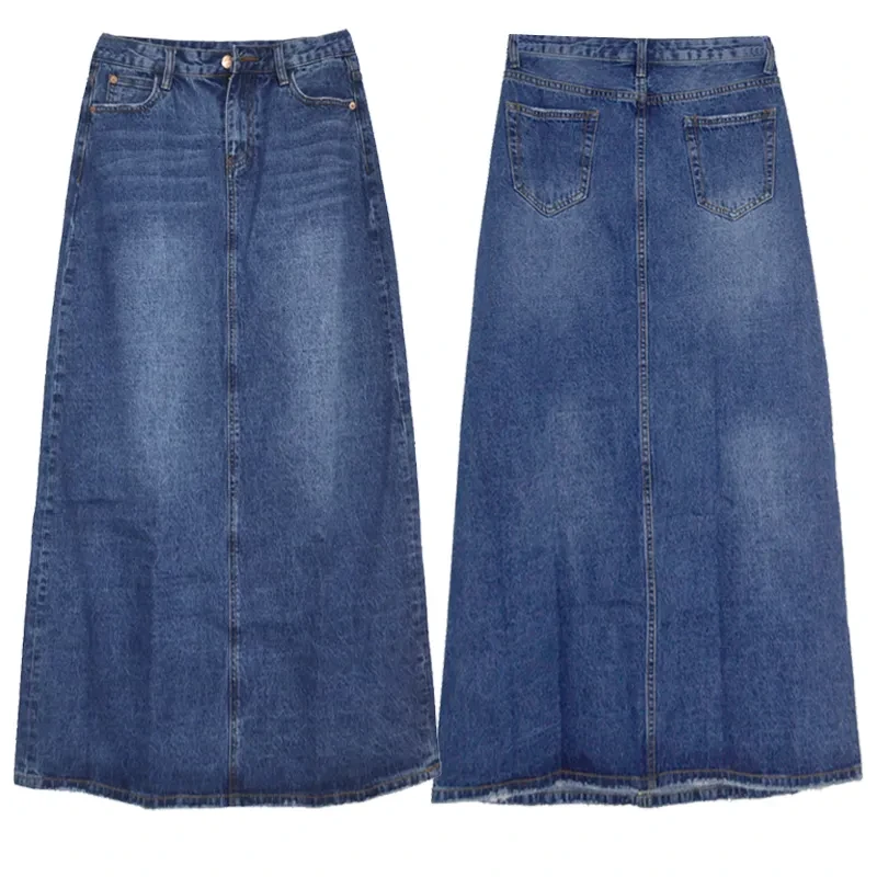 Plus Size Denim Skirts