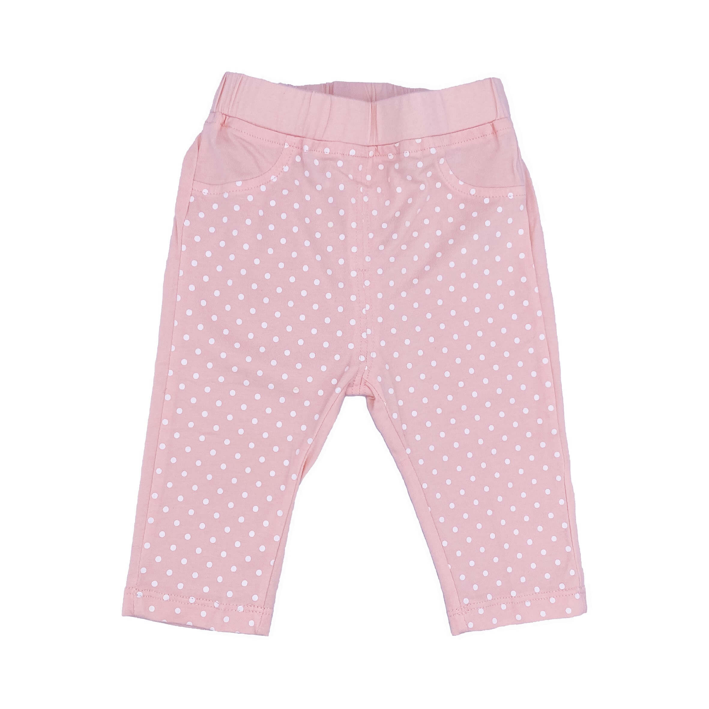 Tights Peach 3/4 Length | 6-9 & 9-12m