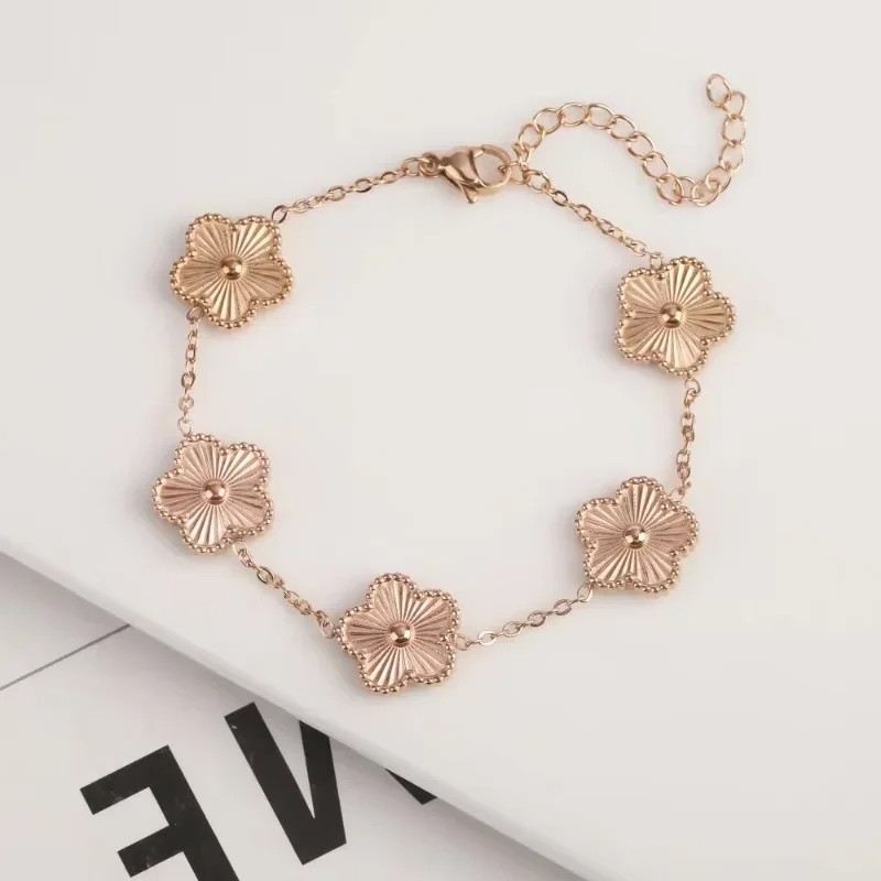 EVISPOL Stainless Steel Women's Clover Bracelet