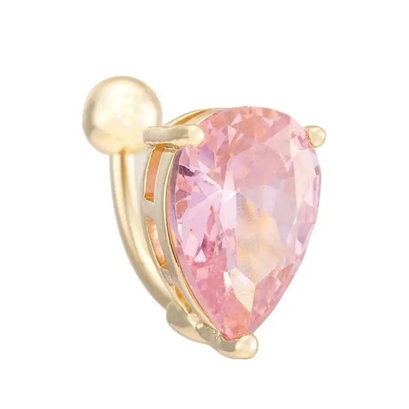 Fake Piercing Attractive Dance Navel Belly Button Rings