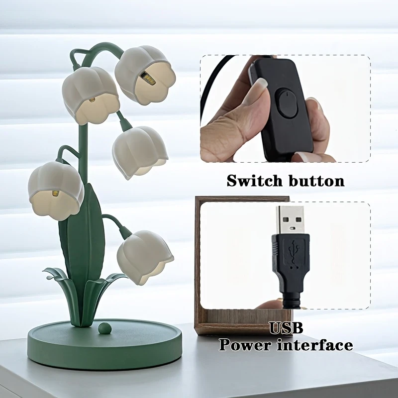 Lily Lamp Flower Lamp - USB Powered