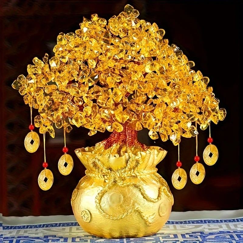 1 Set Money Tree with Prosperity