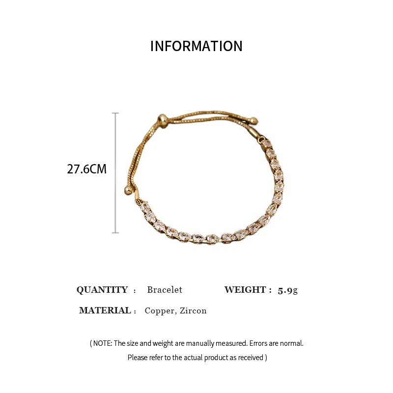 Luxury Adjustable Bracelet  A Stylish Geometric Square Rhinestone Wristband for Women