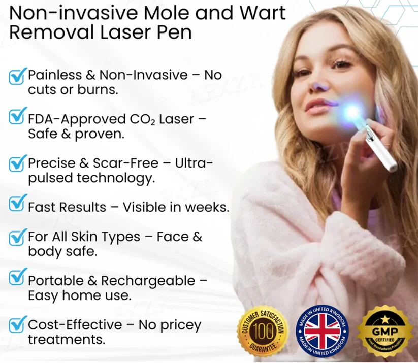 Bikenda Non-Invasive Mole and Wart Removal Laser Pen