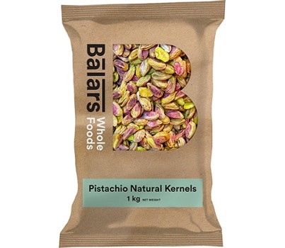 PISTACHIO NATURAL KERNELS 1KG (BALARS)